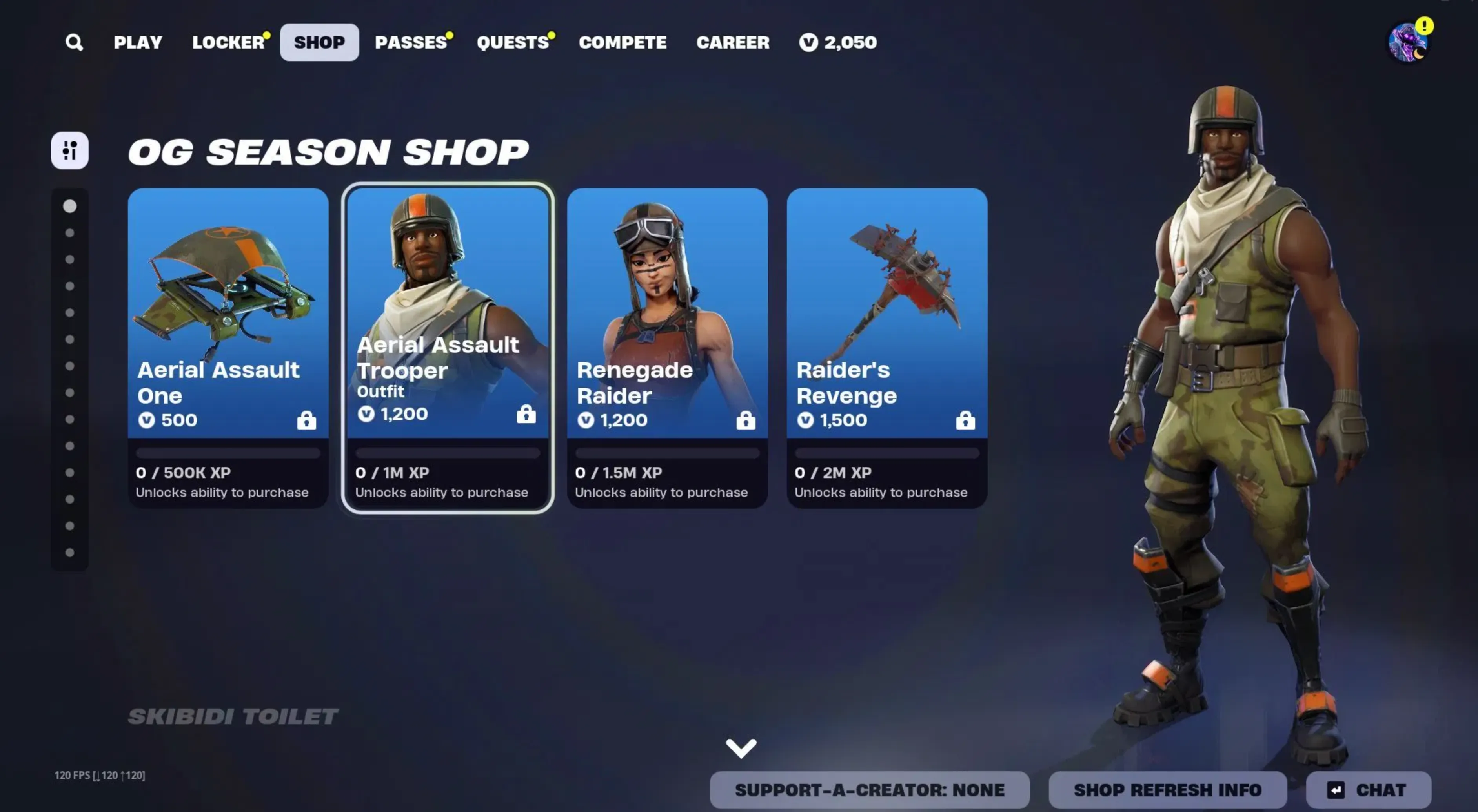 Aerial Assault Trooper fortnite